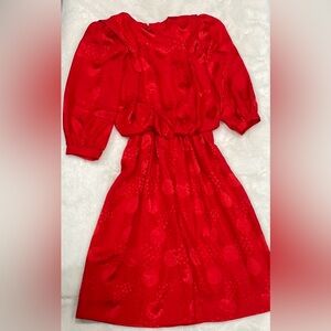 Red Vintage Dress